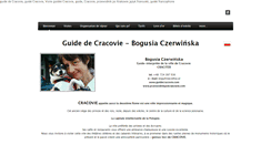 Desktop Screenshot of guidecracovie.com