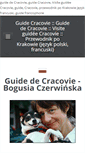 Mobile Screenshot of guidecracovie.com